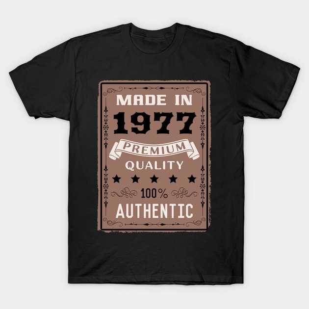 1977 retro T-Shirt by PallKris